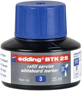 Náplň do popisovača na bielu tabuľu a flipchart BTK 25, modrá, EDDING